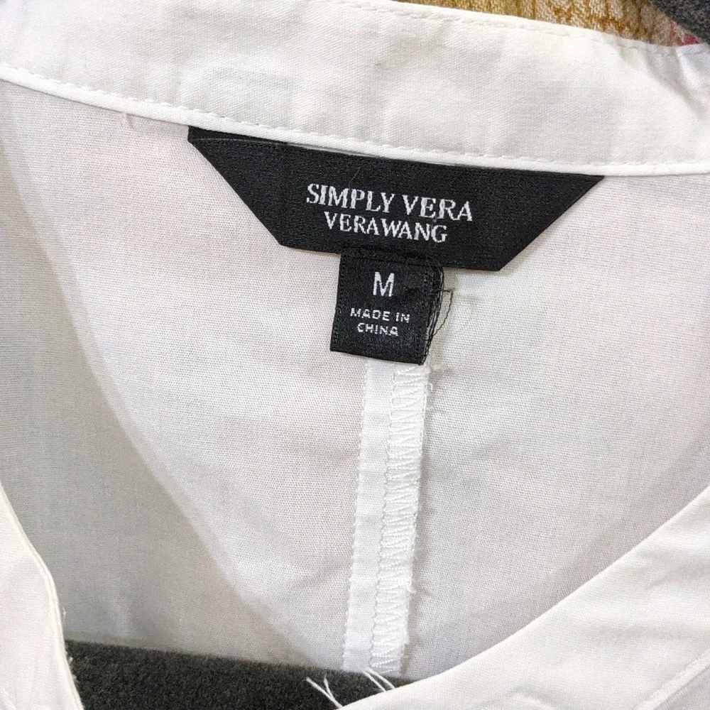 Tunic Summer Short-Sleeve Simply Vera Vera Wang Dress